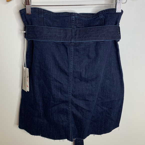 Madison Denim Eva Paperbag Belted Skirt NWT L - Picture 7 of 8